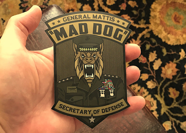 USA Mad Dog Mattis STICKER