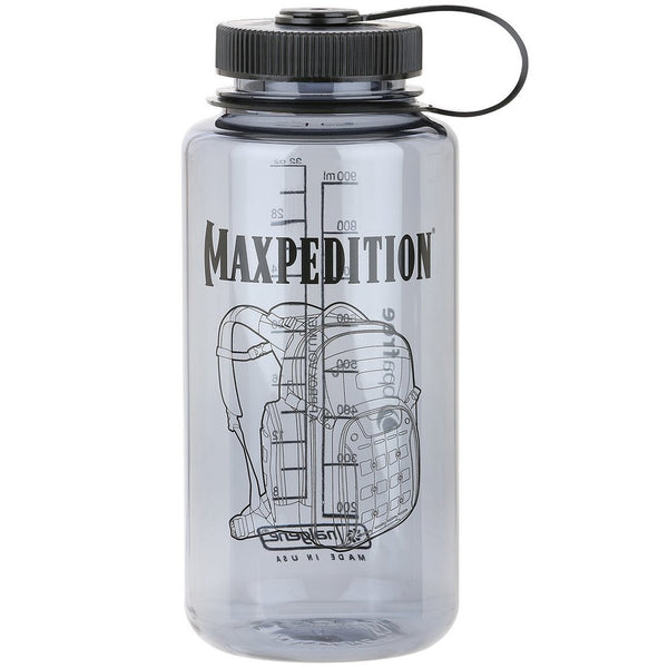 Maxpedition 32 oz. Wide-Mouth Nalgene Bottle (Dark Gray)