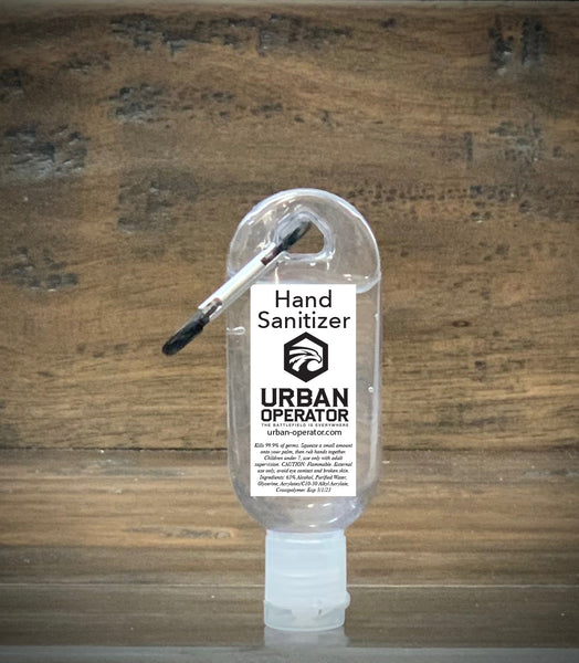 20 pack of 1oz Pocket Hand Sanitizer with Carabiner