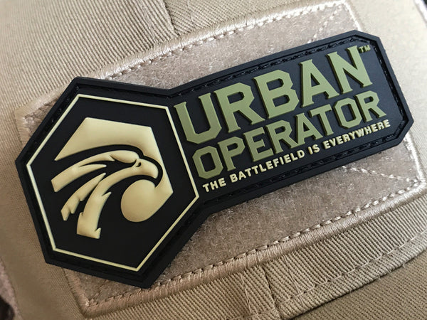 Urban Operator 3D Logo Patch